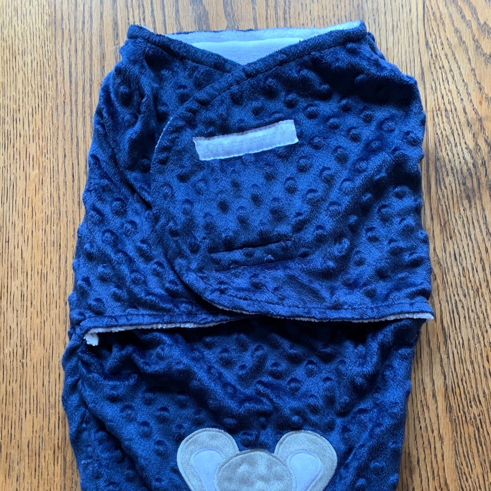 Minky Velcro Swaddle